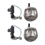 2X Power Operated Recessed Folding Whale Tail T Lock Handle for Trailers