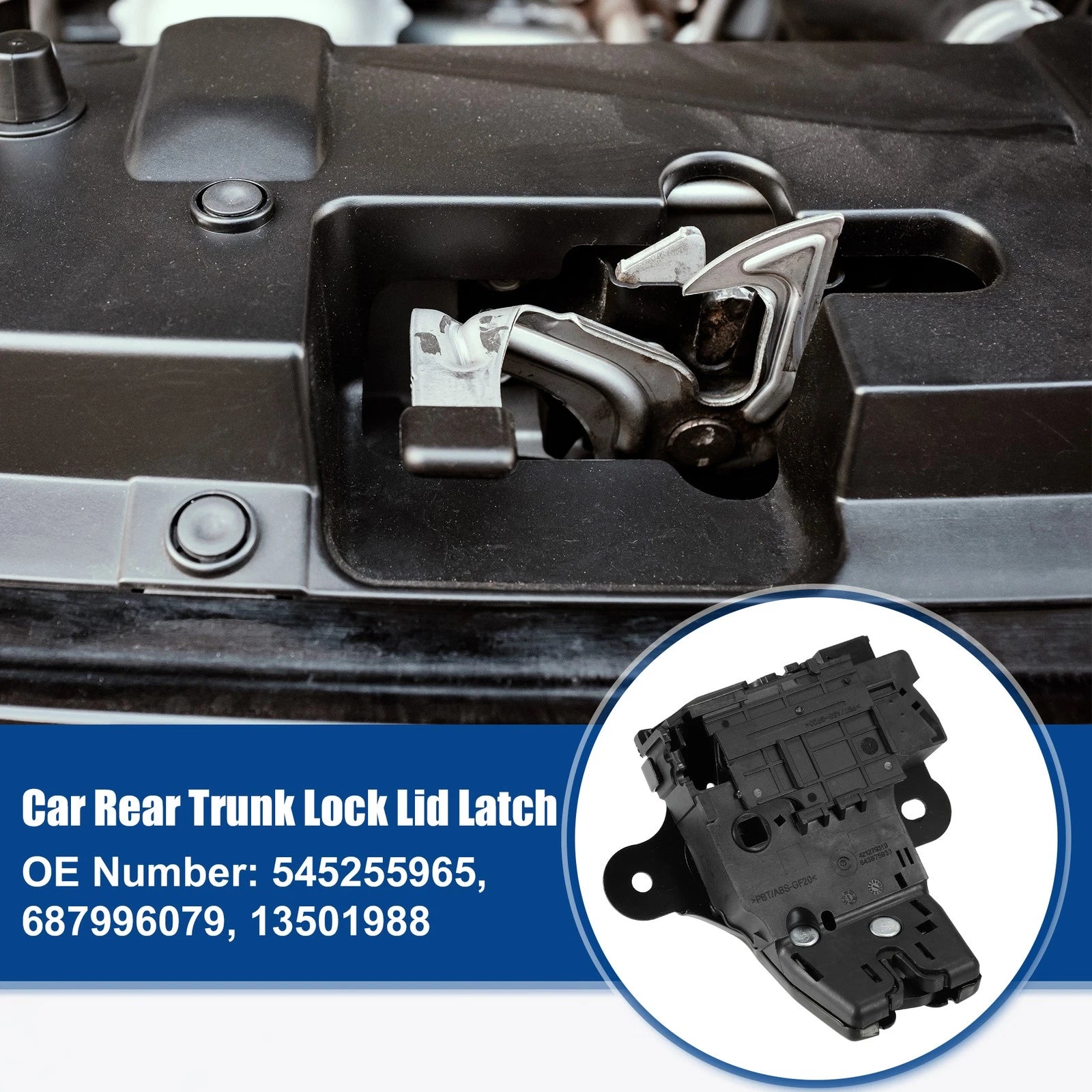 Trunk Lock Lid Latch Actuator for Cadillac CTS (2011–2014)