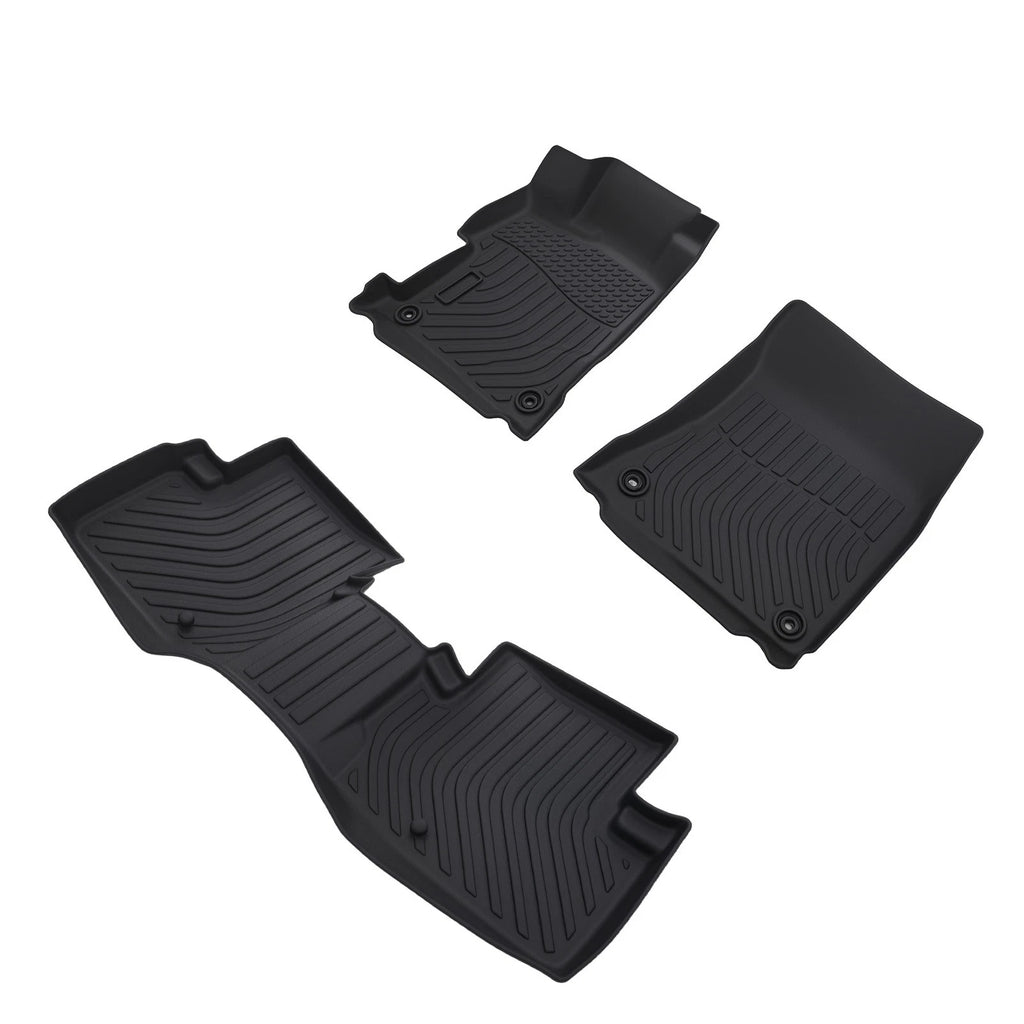 Set of 4 Black Custom Floor Mats for Acura ILX (2013–2022) TPE Waterproof
