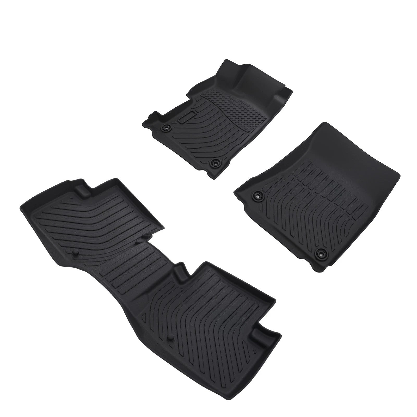 Set of 4 Black Custom Floor Mats for Acura ILX (2013–2022) TPE Waterproof