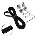 2X Rubber Timing Belt & Tensioning Idlers for Motor Drive Accessory Kit