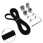 2X Rubber Timing Belt & Tensioning Idlers for Motor Drive Accessory Kit