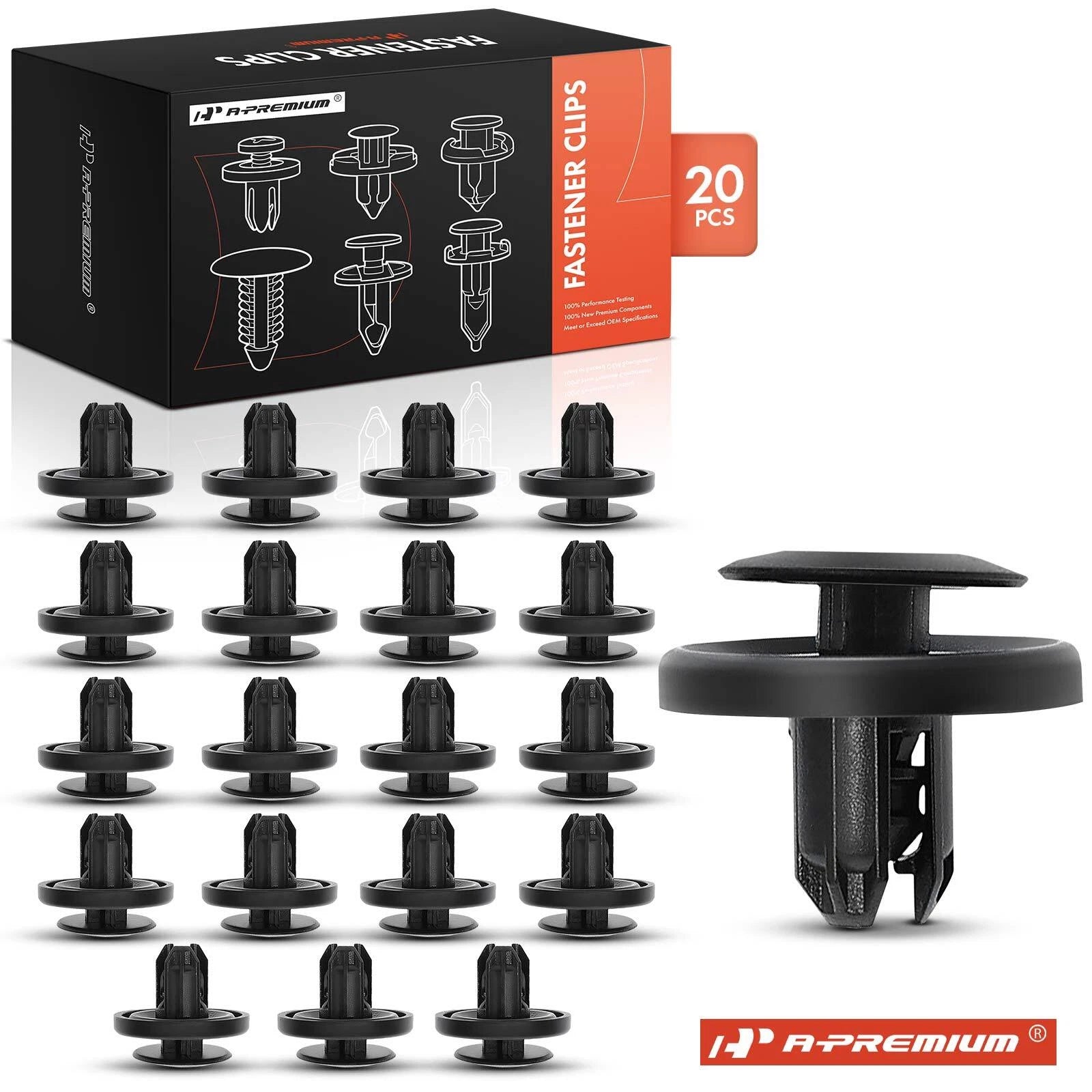 20Pcs Fender Liner Retainer Clips for Subaru 