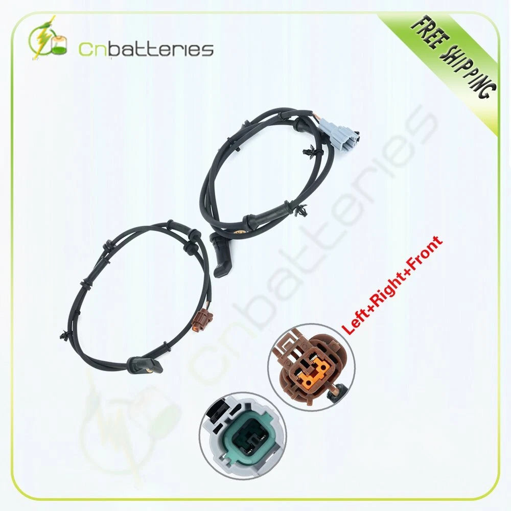 2X Front ABS Wheel Speed Sensor Assembly for Nissan Frontier (1999–2004)