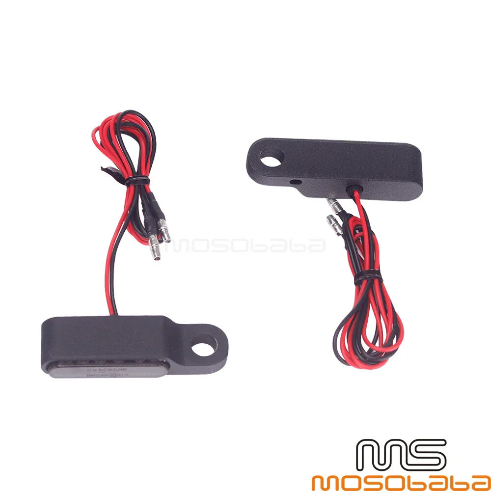 EMARK LED Mini Motorcycle Amber Turn Signal Lights