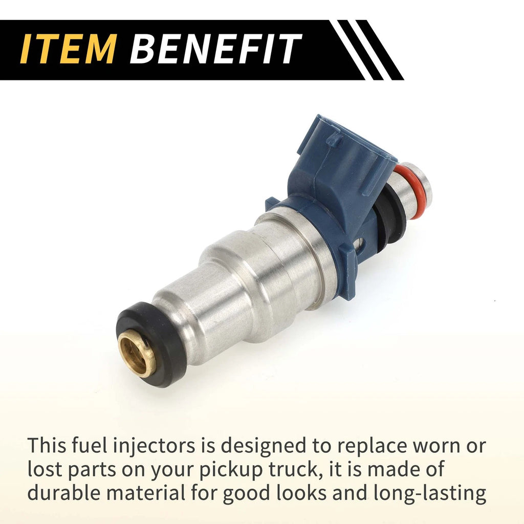 Fuel Injector for Toyota Tacoma (1995–2001) No. 23209-79085, 4 Holes, Blue