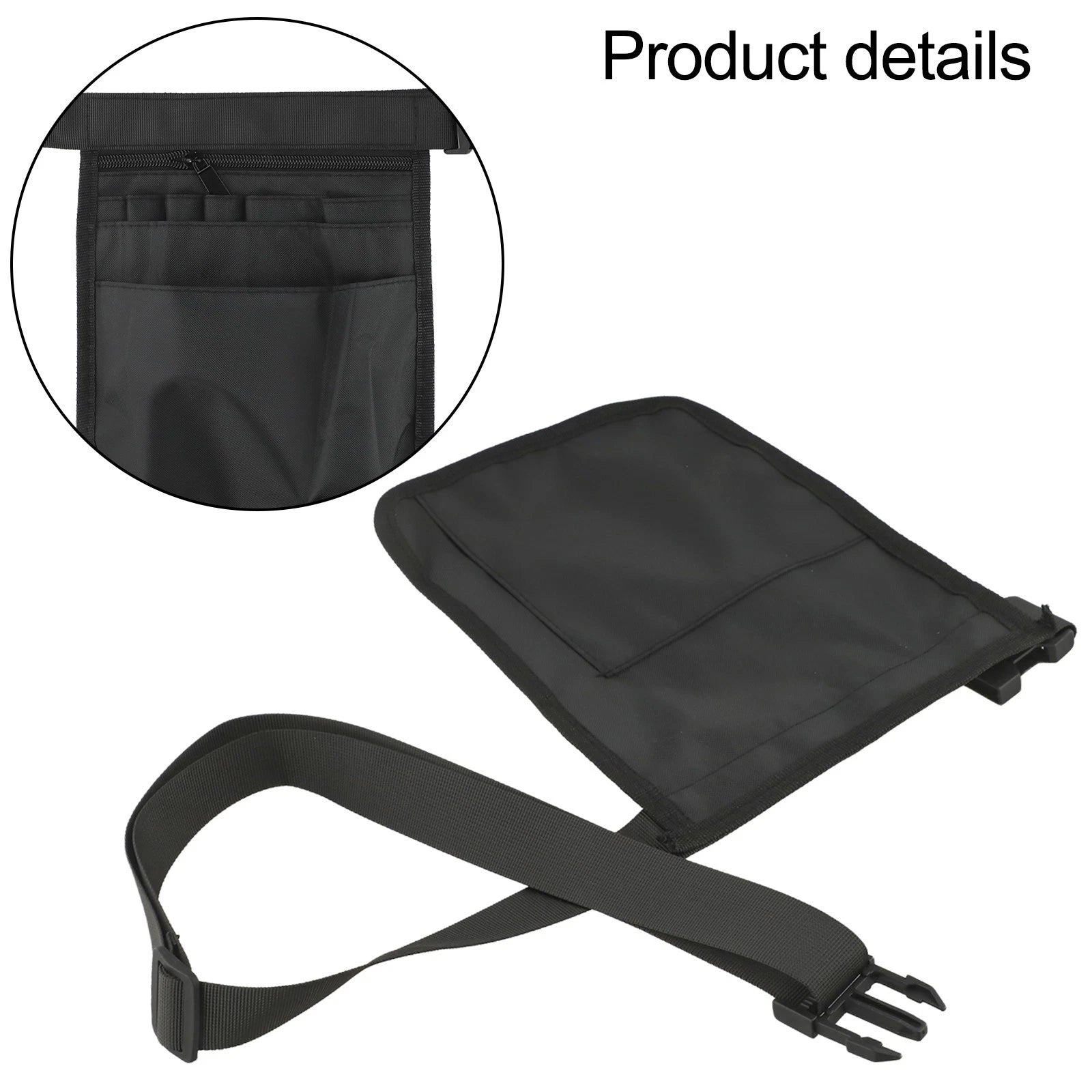 Heavy Duty Tool Organizer Waist Bag with Zippered Pockets