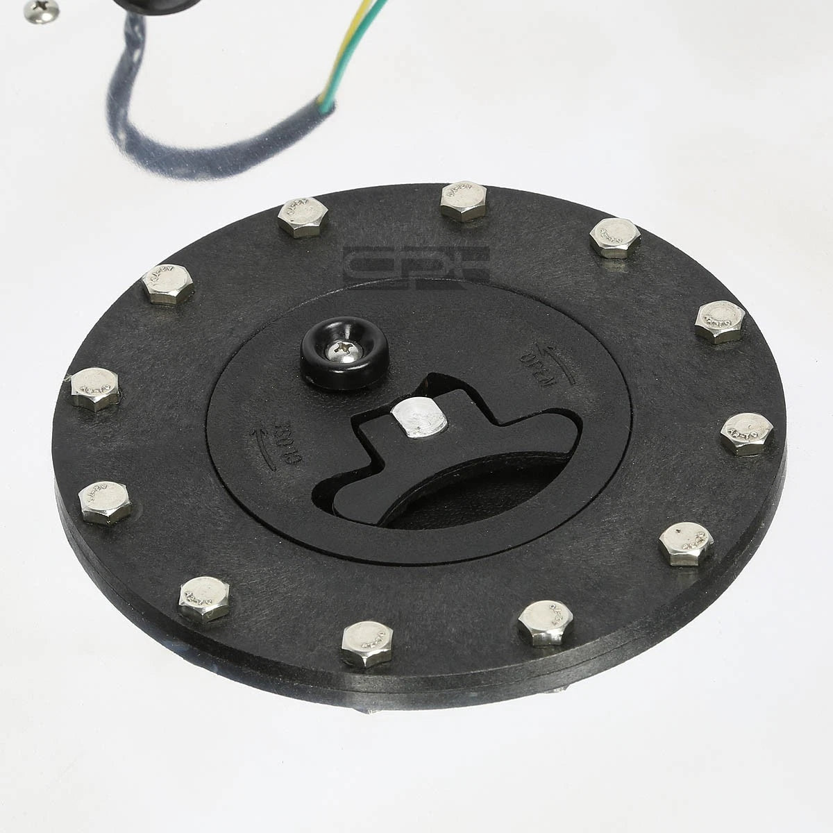 8 Gallon Lightweight Polished Aluminum Fuel Cell Tank for Race Drift