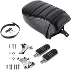 Passenger Seat Pillion Footpegs Mount for Harley Sportster XL883 XL1200 (2016–2022)