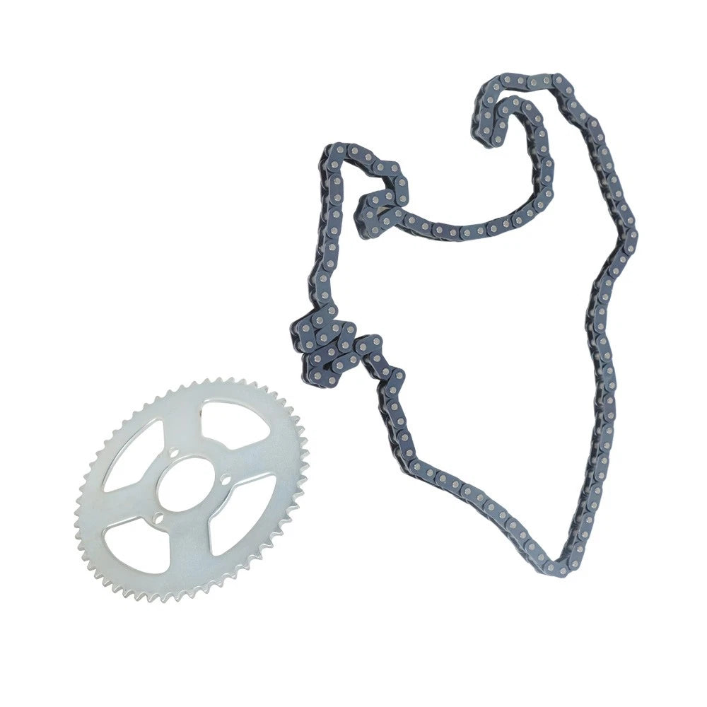 Rear Drive Chain with Sprocket for Mini Bike ATV Quad Go Kart