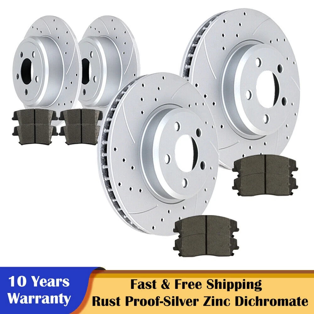 Brake Rotor and Pad Set for Dodge Charger Challenger Chrysler 300 (RWD)