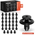 30x Nylon Bumper & Fascia Retainer Clips for Nissan