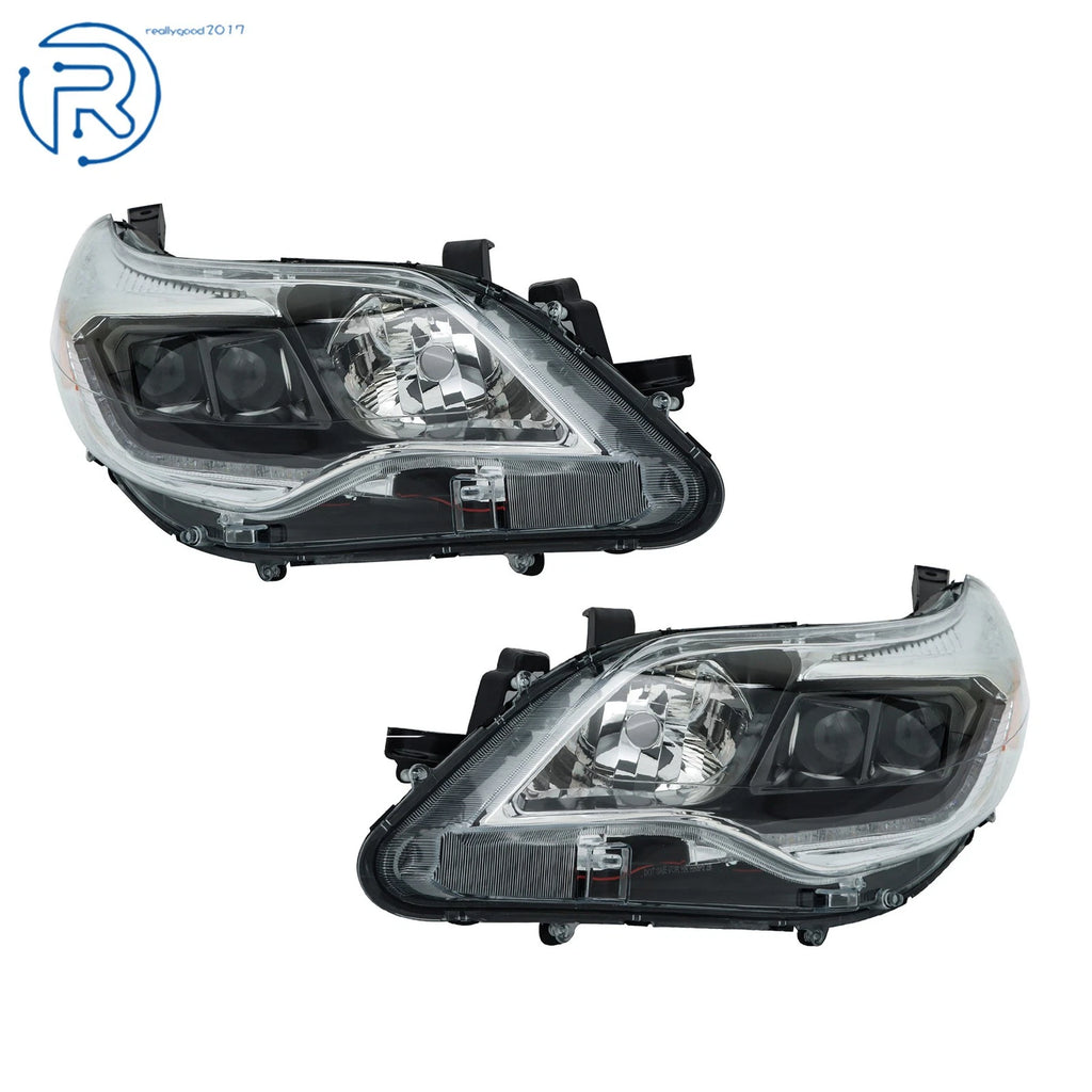 HID Xenon Headlights for Toyota Avalon (2013-2015) Pair Black Housing