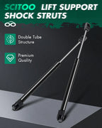 2X Front Hood Lift Supports for Dodge Challenger Charger Magnum (2005–2012)