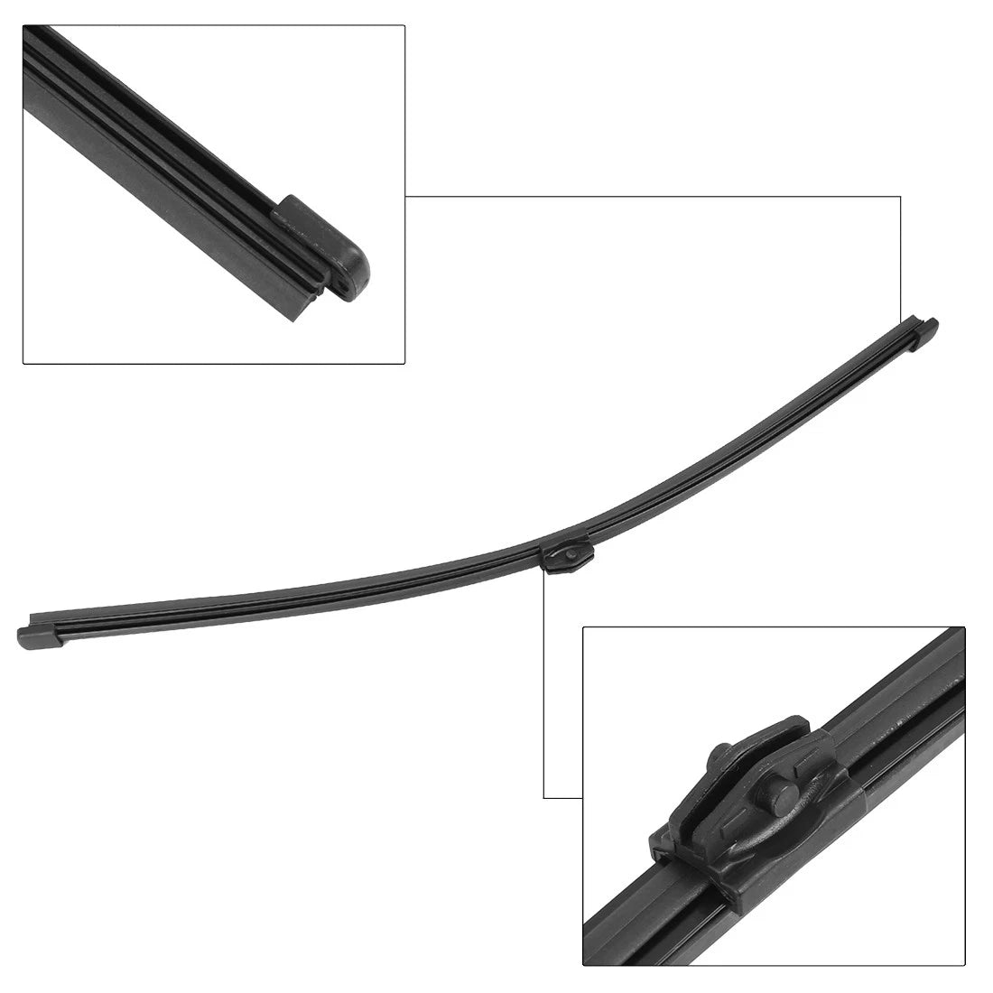 Set of 2 Rear Windshield Wiper Blade Arms 405mm for Audi Q3 (2011–2017)
