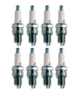 Set of 8 Denso U-Groove Spark Plugs (Gap 0.032) for