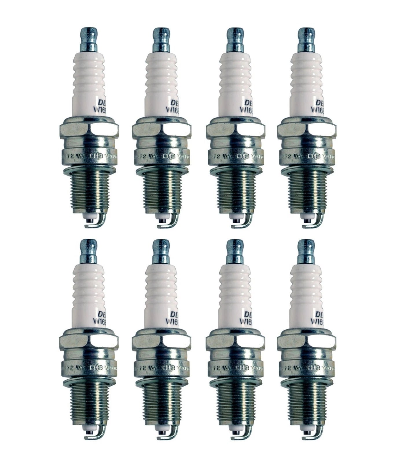 Set of 8 Denso U-Groove Spark Plugs (Gap 0.032) for