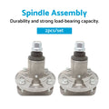 2X Spindle Assembly for John Deere L100 L107 L110 (GY20050 GY20785)
