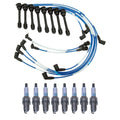 NGK 5mm Wire Set & Denso Iridium Spark Plug Kit for Lexus LS400 SC400 (1990–2000)