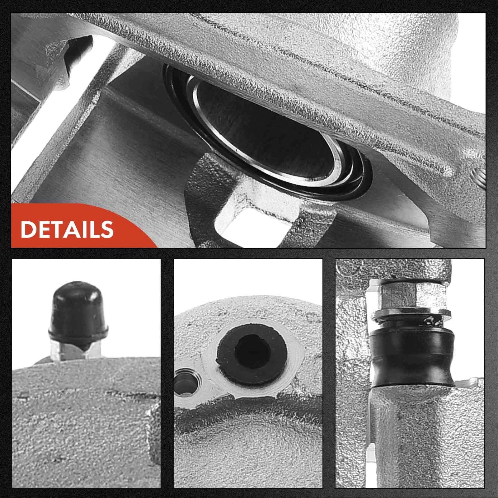 Set of 12 Brake Calipers & Pads for Ford Fusion (2006–2012)