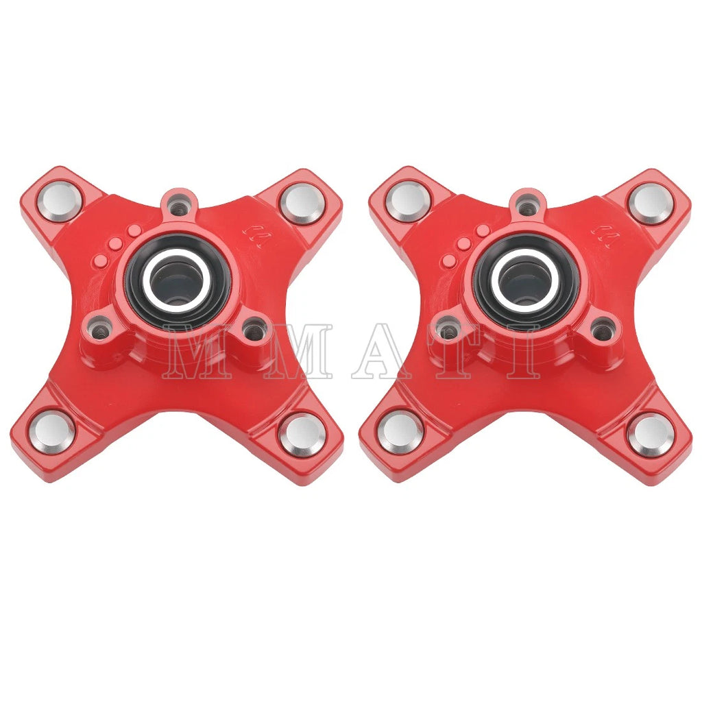 2X Front Wheel Hub for Honda Sportrax 250 400 (2001–2009) TRX250EX TRX400EX TRX250X TRX400X