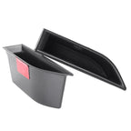 Interior Front Side Door Storage Box for Peugeot 3008 GT (2016-2017) Black