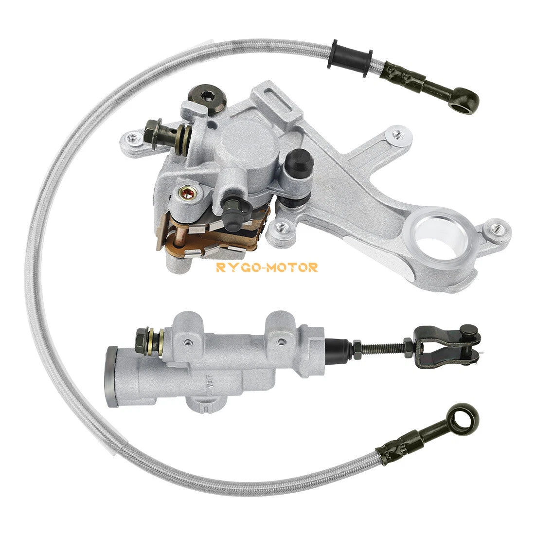 Rear Brake Master Cylinder Caliper Hose Kit for Honda CR125R CR250R (2002–2007)