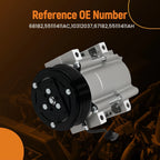 A/C Compressor for Dodge Ram 2500 3500 4000 4500 (2006–2009) 68182