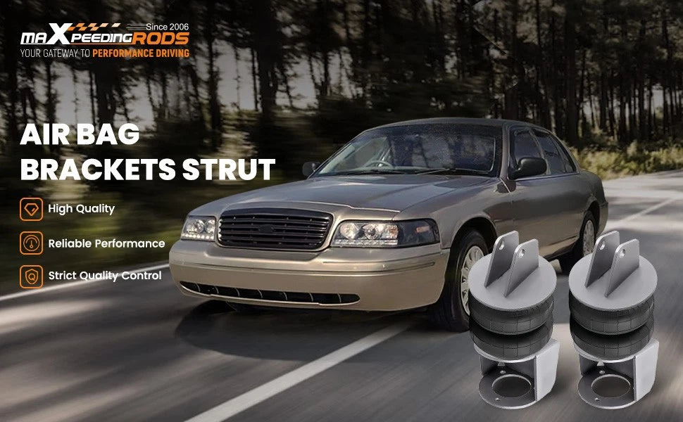 Air Ride Bag Brackets for Ford Crown Victoria (1992–2011)