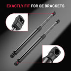 Set of 2 Rear Hatch Gas Charged Struts for Chevrolet Corvette (2008–2013)