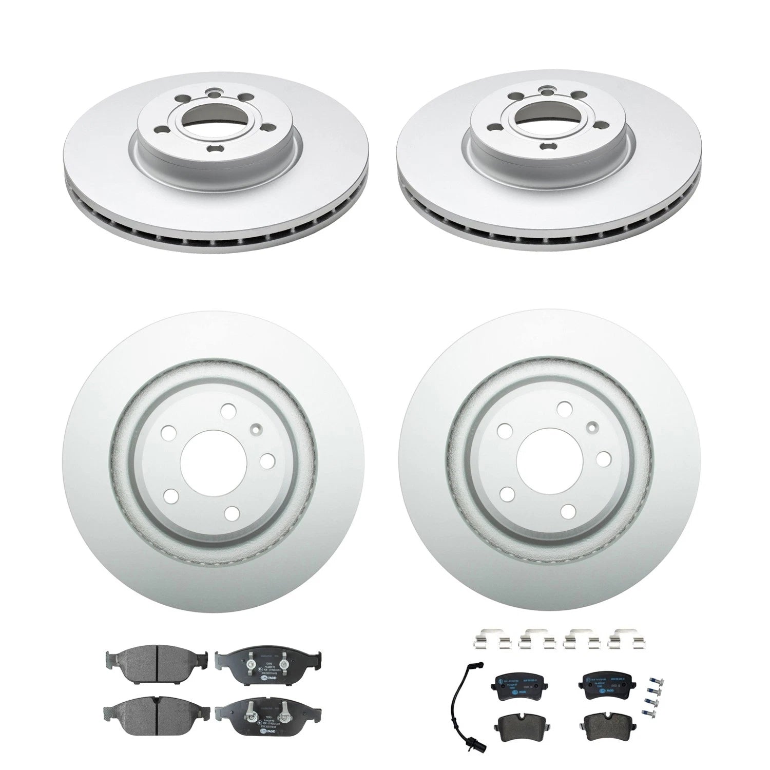 Hella Disc Brake Pad Kit for Audi A6 Quattro (2005–2011)
