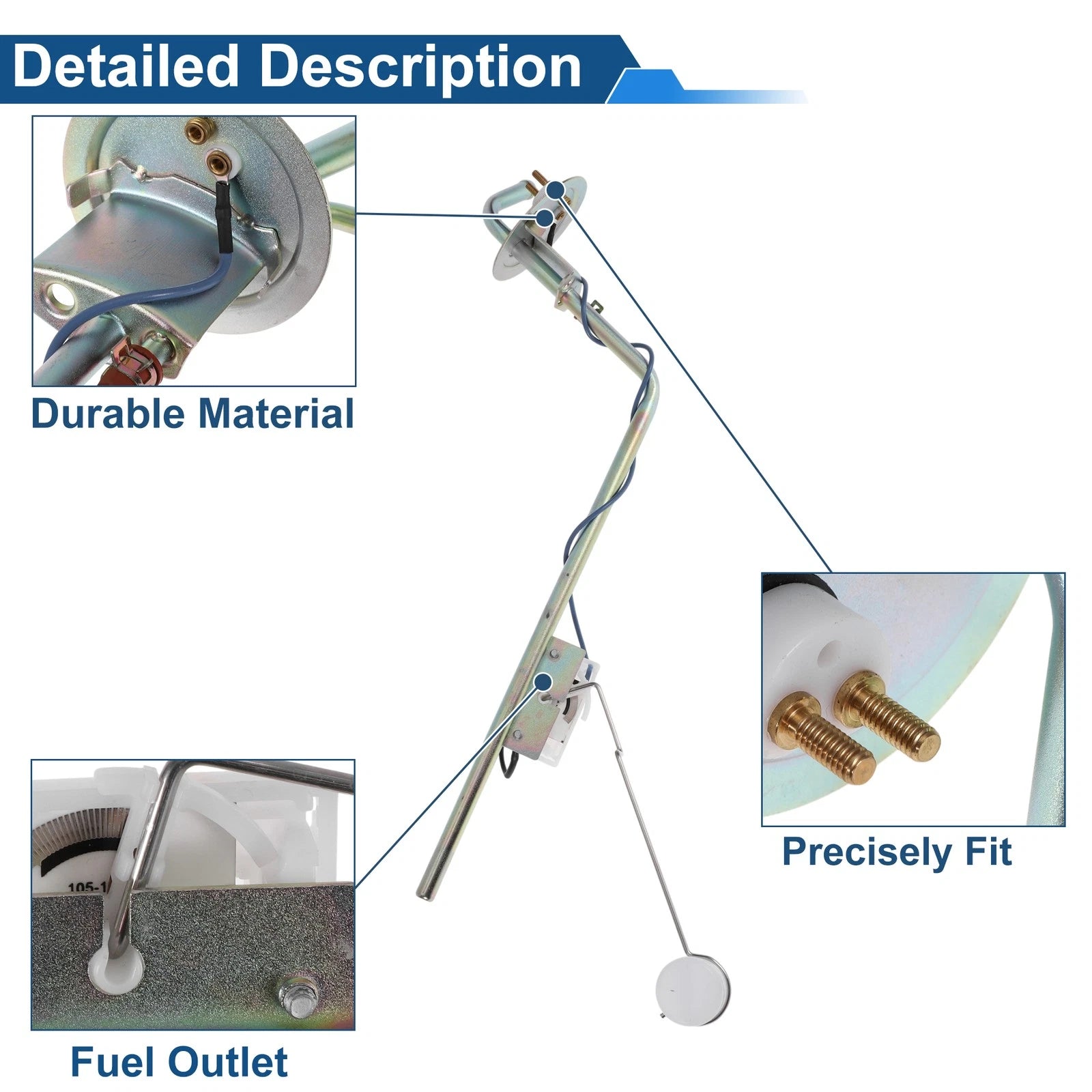 Fuel Level Sending Unit Module for Ford Elite (1975) No.D4LY9275B