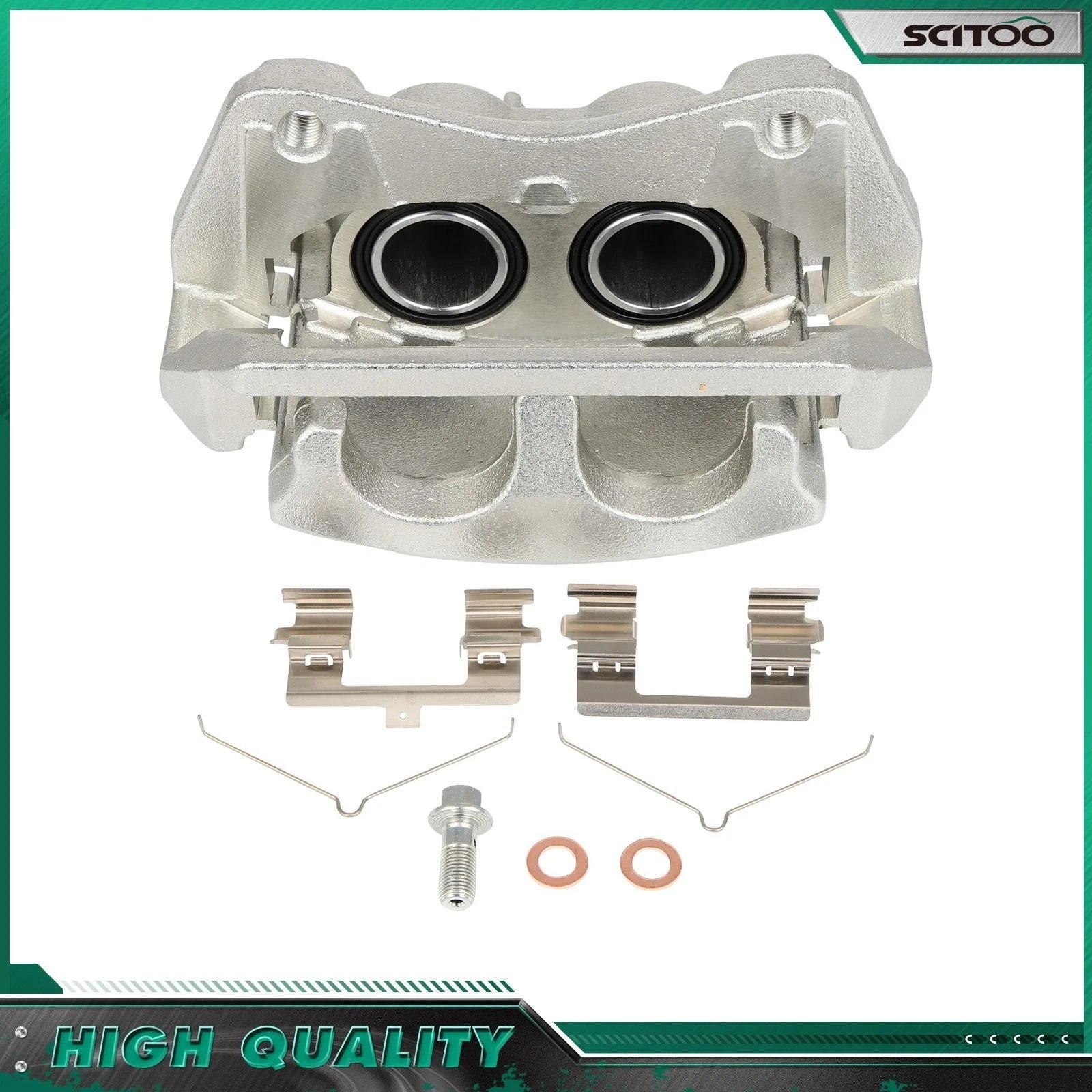 Front Left Brake Caliper w/ Bracket for Honda Pilot (2009–2015)