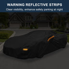 Waterproof Car Cover with Driver Door Zipper for Chevrolet Corvette 
