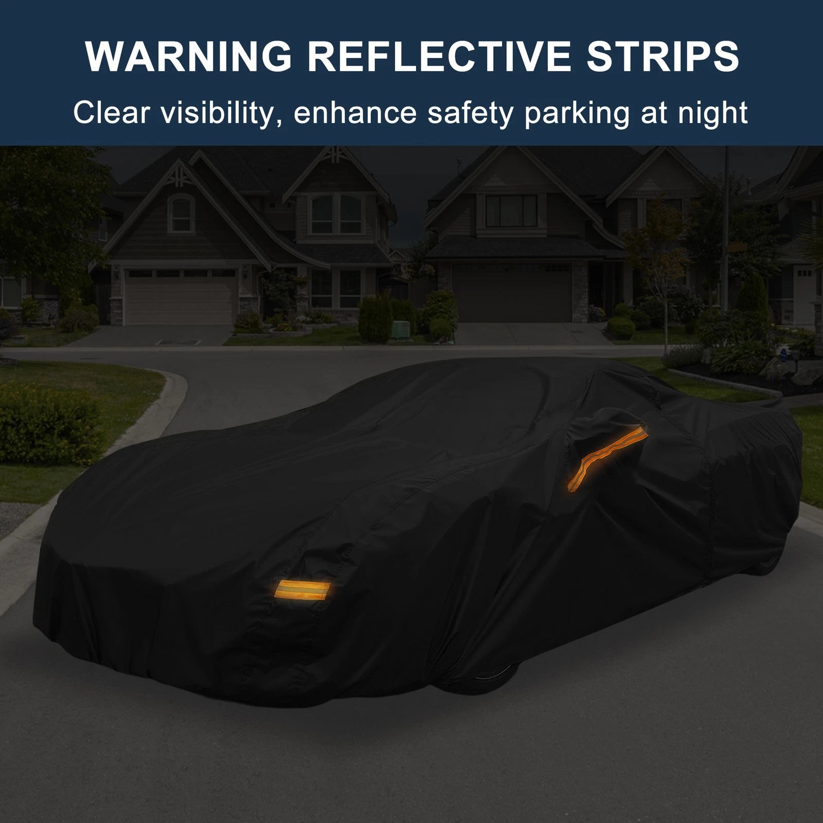 Waterproof Car Cover with Driver Door Zipper for Chevrolet Corvette 