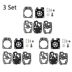 Set of 3 Carburetor Repair Kits for Walbro WYC Series (K10-WYC)