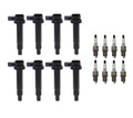 Set of 8 Ignition Coils & Iridium TT Spark Plugs for Toyota Lexus V8