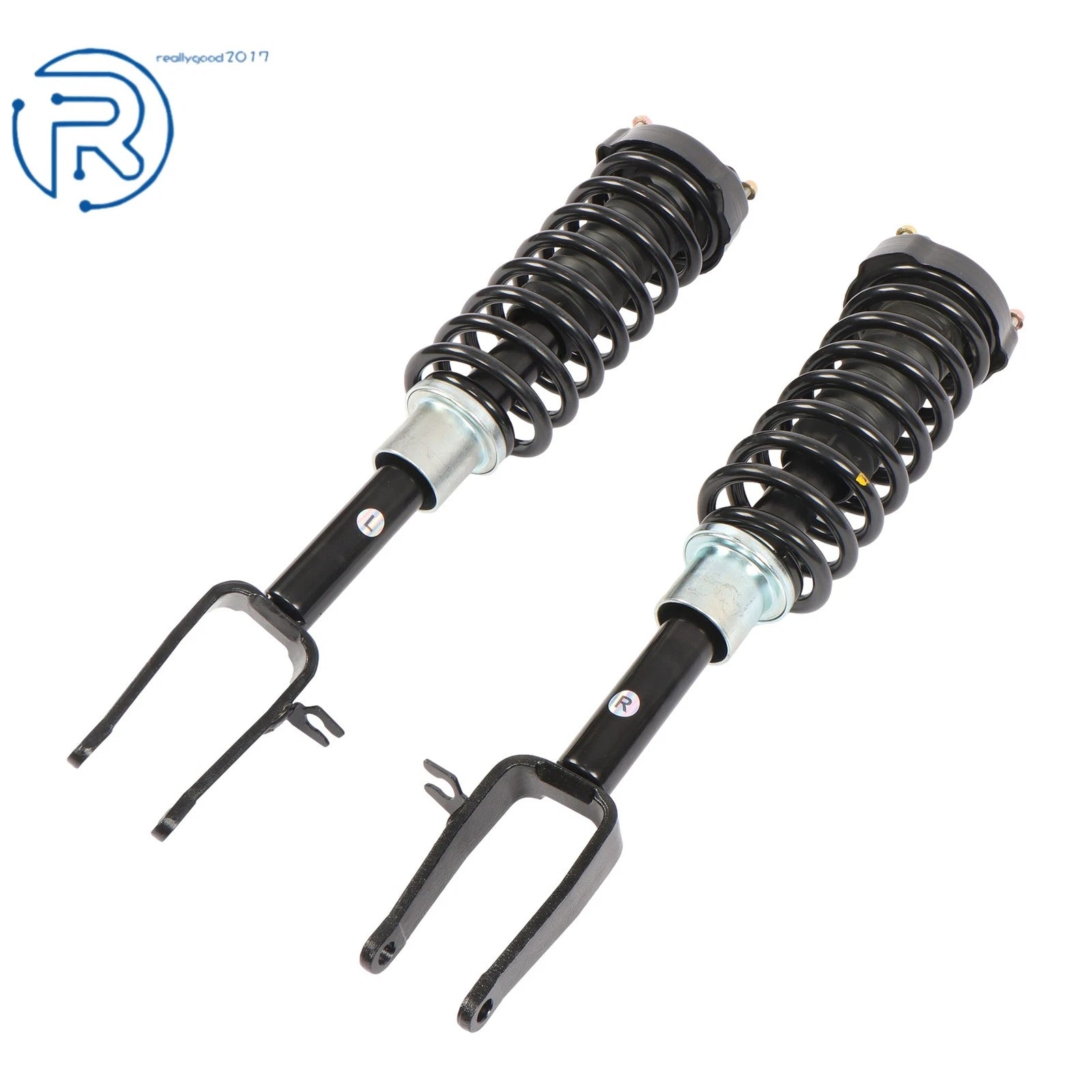 Pair Front Shock Strut Assemblies for Mercedes-Benz E350 4Matic (2006–2009)