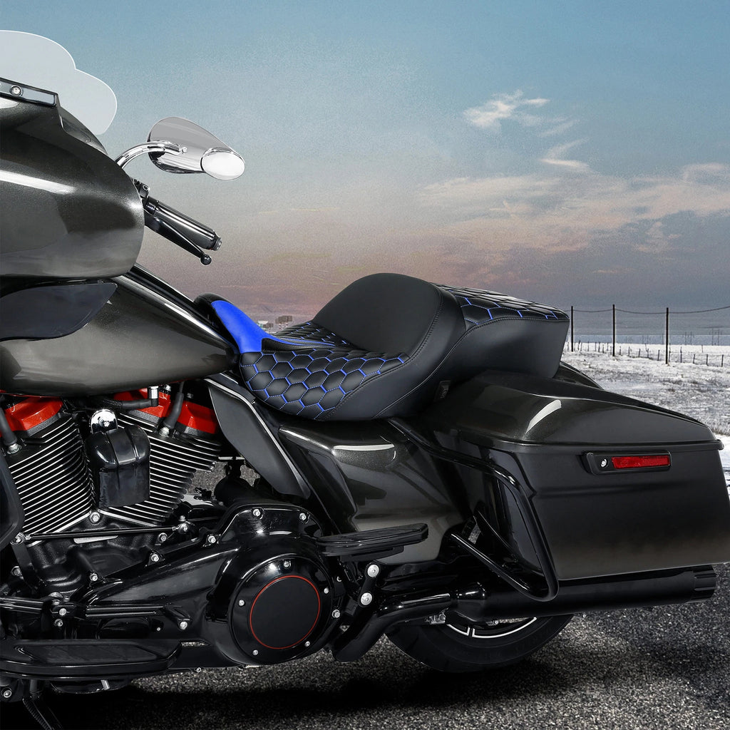 Heated Driver & Passenger Seat for Harley Touring Tri Glide (2009–2023)
