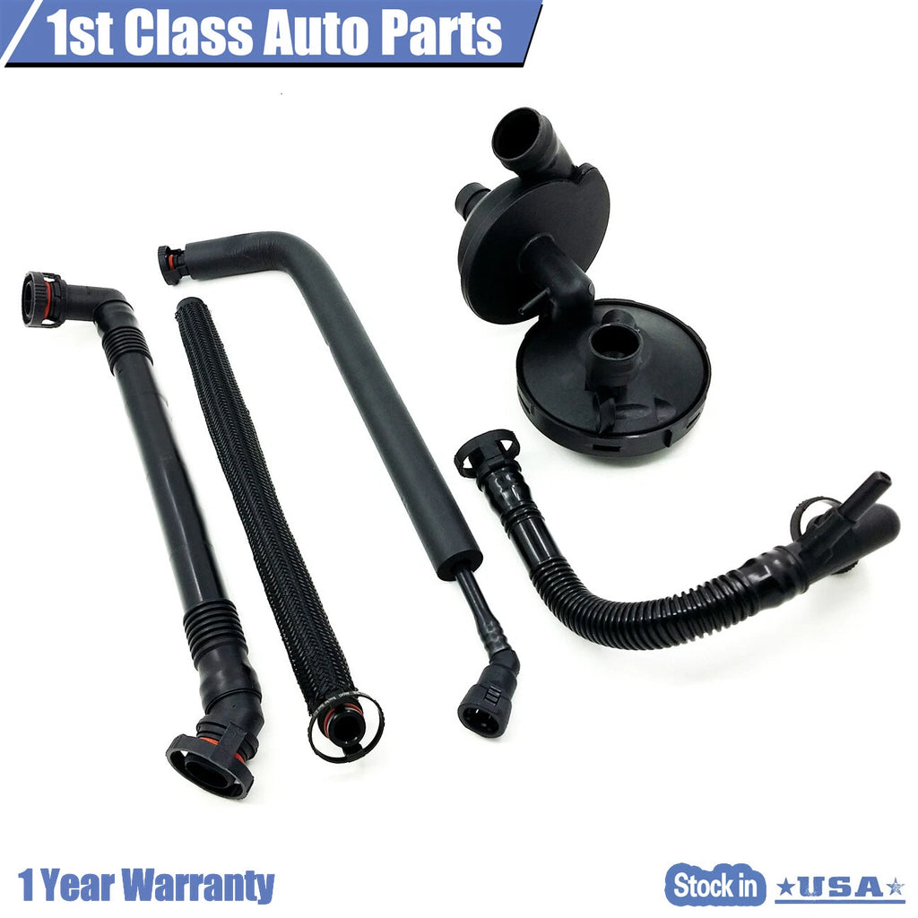 Crankcase PCV Valve & Hoses for BMW E46 Z4 X3 320i 325i 328i 330i 520i 525i (2000–2006)