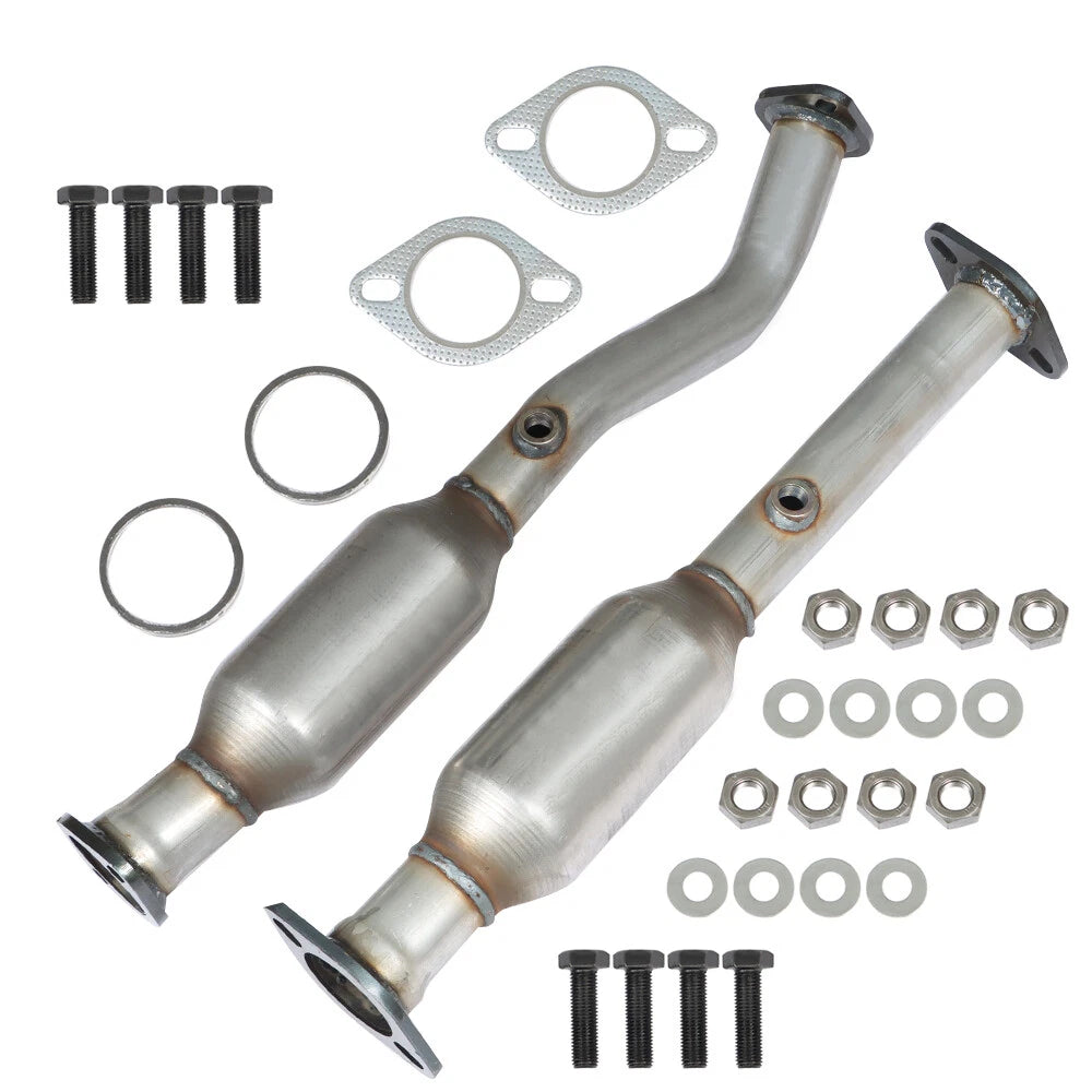 Pair Catalytic Converters for Nissan Titan 2004–2015
