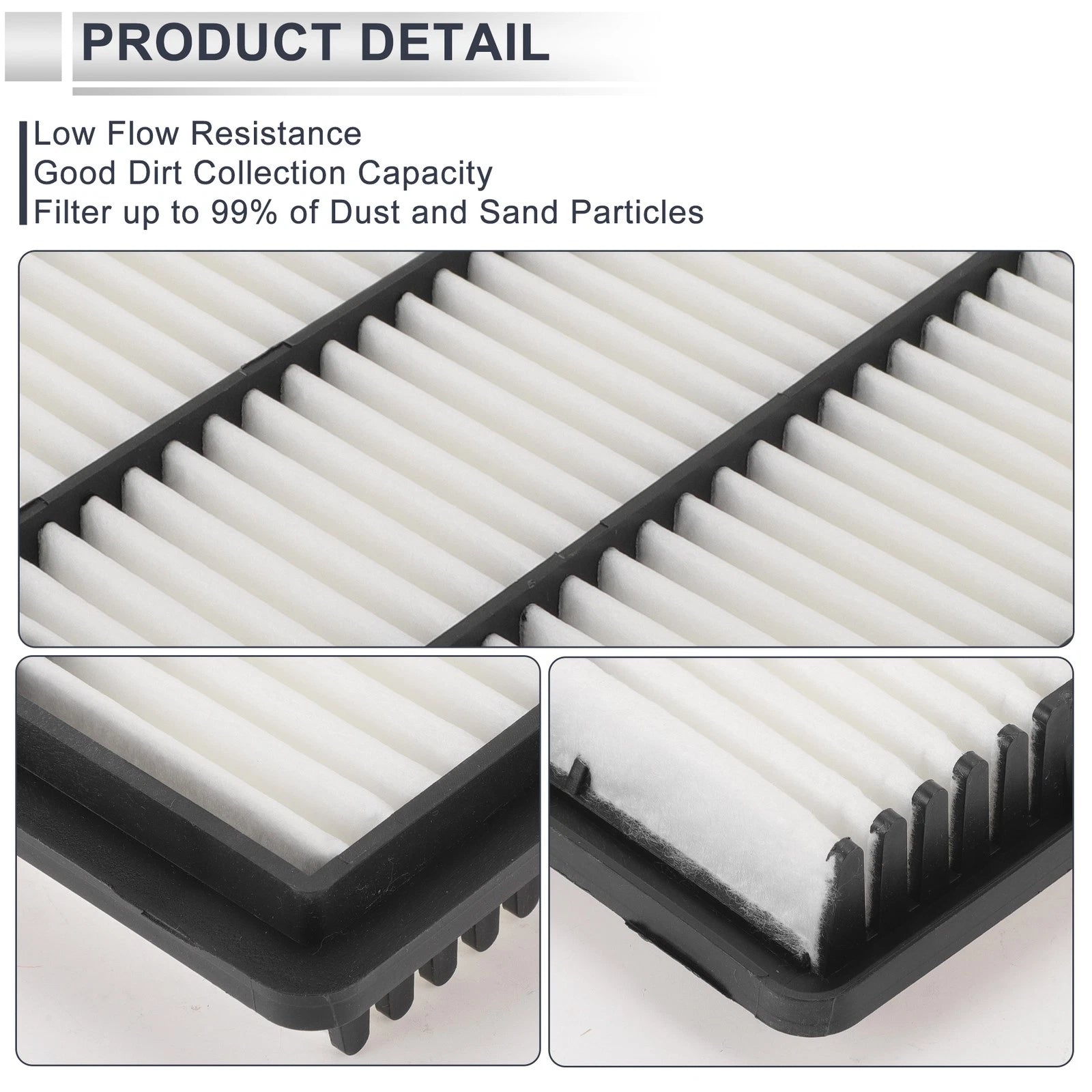Car Engine Air Filter MD620456 for Mitsubishi Diamante 3.0L (1992–1996)