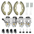 Front Brake Wheel Cylinders & Shoes Pin Kit for Honda Foreman 400 TRX400FW (1999–2003)