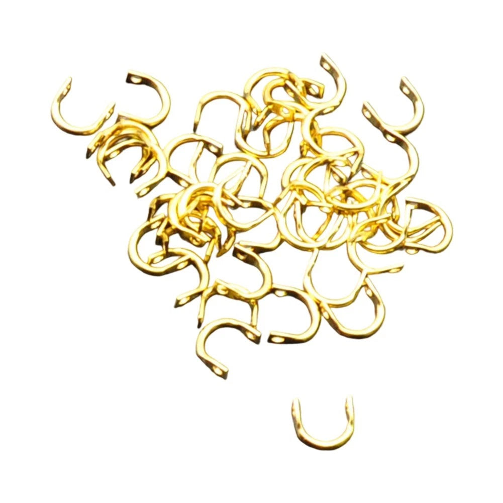 Set of 100 Spinnerbait Clevises for Fishing Lures Components