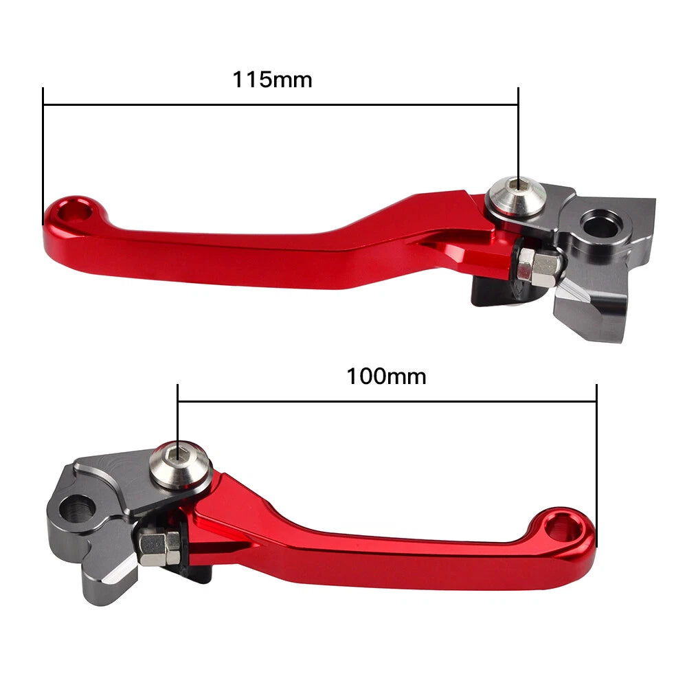 CNC Pivot Brake Clutch Levers for Beta RR RR-S Xtrainer 300 (2013–2022)