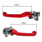 CNC Pivot Brake Clutch Levers for Beta RR RR-S Xtrainer 300 (2013–2022)
