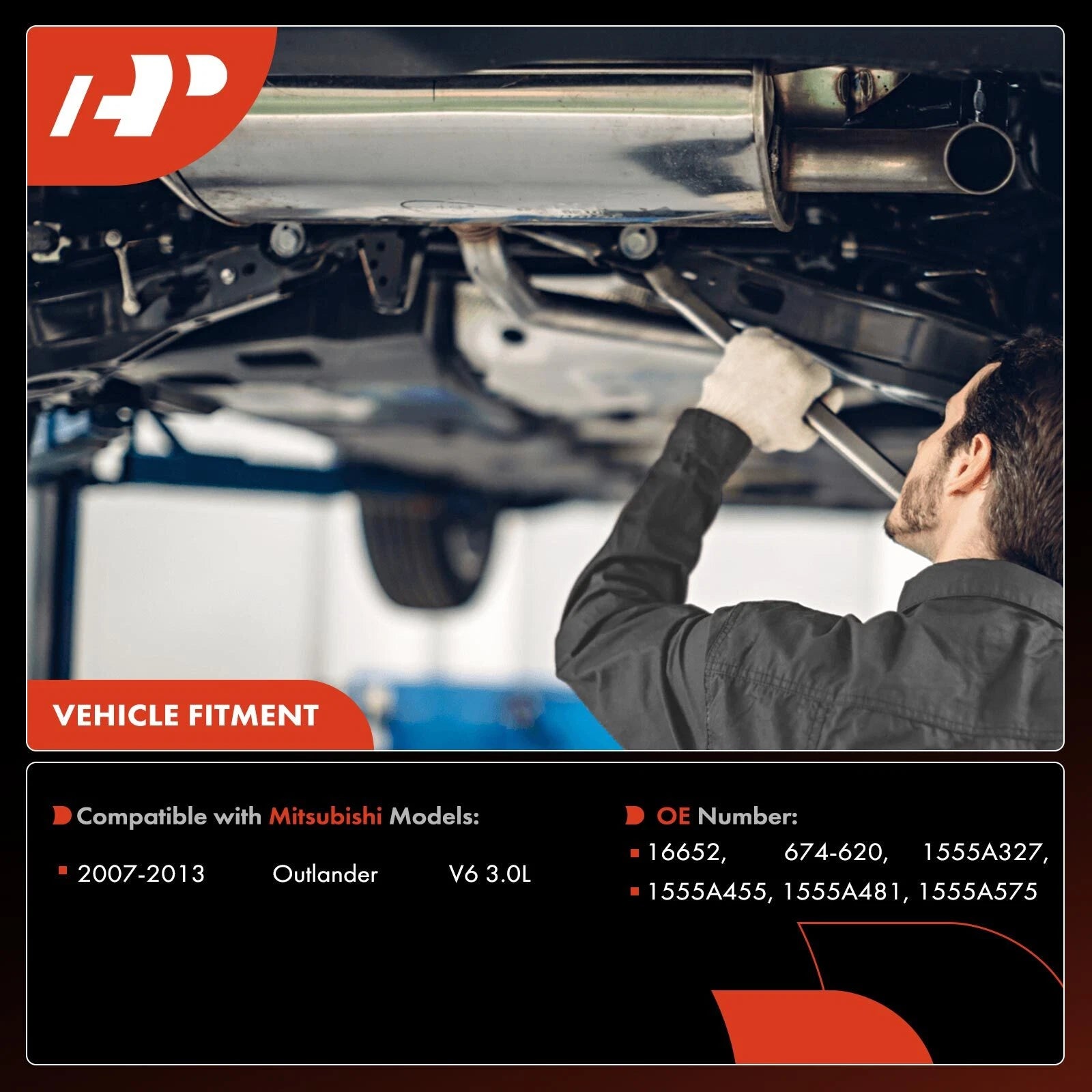 Front Catalytic Converter for Mitsubishi Outlander (2007-2013)