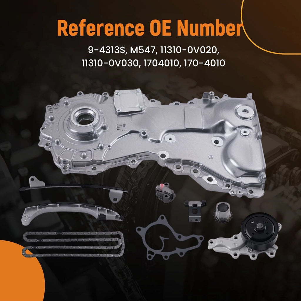 Timing Chain Kit for Toyota Camry RAV4 Highlander 2.5L 2.7L (2007–2019) 9-4313S