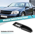 Front Right Door Window Switch Bezel for Dodge Avenger (2011–2014) 68223848AA
