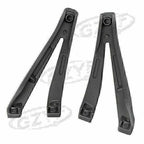 Rear Footrests Passenger Foot Pegs Brackets for Yamaha YZF-R1 (2004–2008)